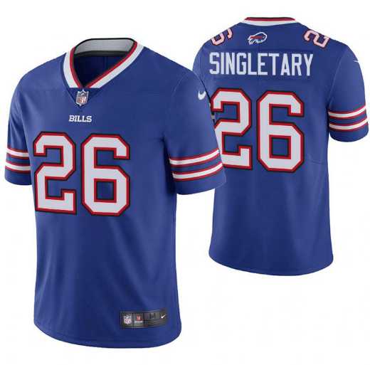 Nike Men & Women & Youth Buffalo Bills #26 Devin Singletary Blue Vapor Untouchable Limited Stitched NFL Jersey,We sell and wholesale Nike Men & Women & Youth Buffalo Bills #26 Devin Singletary Blue Vapor Untouchable Limited Stitched NFL Jersey on line form chian!